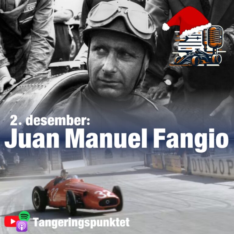 2. desember: Juan Manuel Fangio