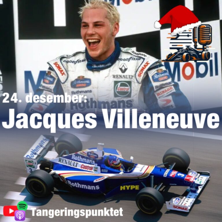 24. desember: Jacques Villeneuve